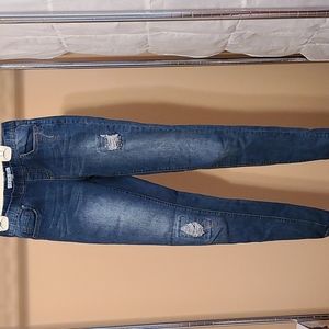 Boston Proper Distresses Skinny Jeans